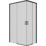 Душевой уголок Ambassador Queen 120х80 11011205LBlack