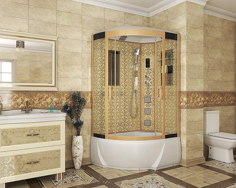 Душевая кабина Niagara Luxe 120x80 NG-7712GR
