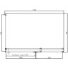 Душевой уголок Ambassador Diamond 120х80 12011104R