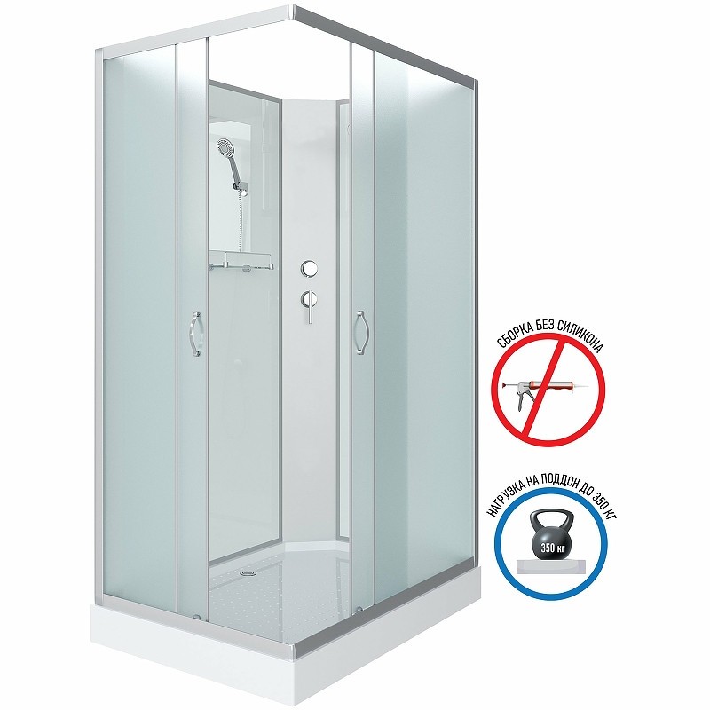 Душевая кабина Niagara Classic 110х80 NG-43185-14QBK