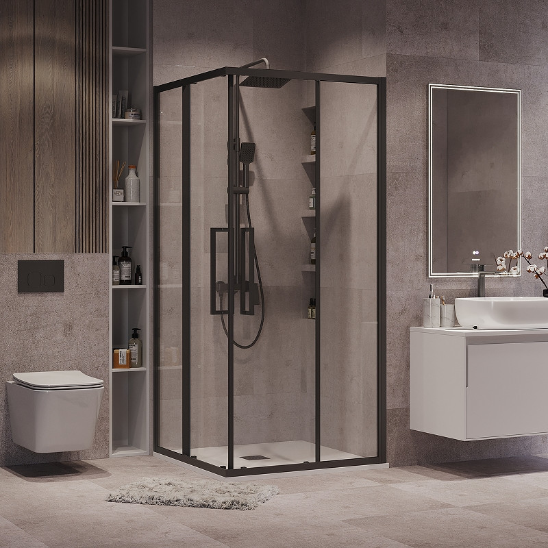 Душевой уголок Grossman Cosmo 80х80 300.K33.02.8080.21.00
