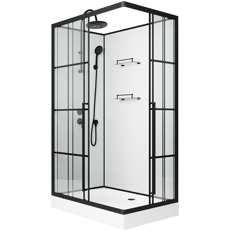 Душевая кабина Niagara Standart 100x80 L ST100/80/15QL/KL/BKT
