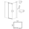 Душевой уголок Grossman Classic 110х90 120.K33.04.1190.10.00