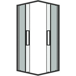 Душевой уголок Grossman Cosmo 90х90 300.K33.02.9090.21.00