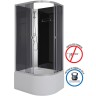 Душевая кабина Niagara Eco 100x80 L E100/80/40L/TN/BK