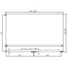 Душевой уголок Ambassador Diamond 120х80 12011107R