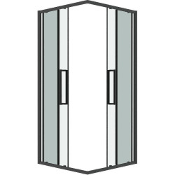 Душевой уголок Grossman Cosmo 80х80 300.K33.02.8080.42.00