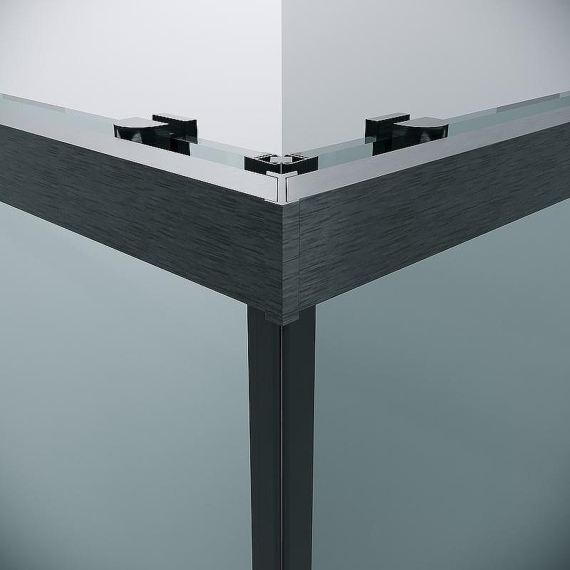 Душевой уголок Grossman Cosmo 80х80 300.K33.02.8080.42.00