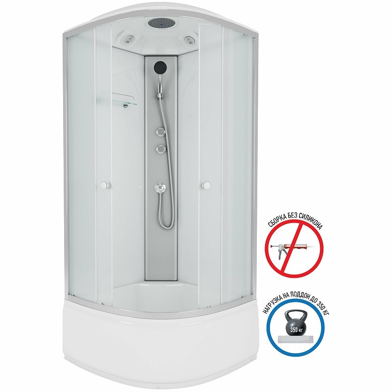 Душевая кабина Niagara Eco 80x80 E80/40/MT