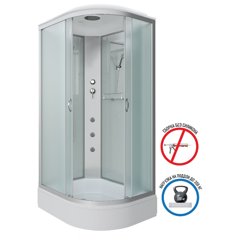 Душевая кабина Niagara Classic 110х90 L NG-33194-14LG