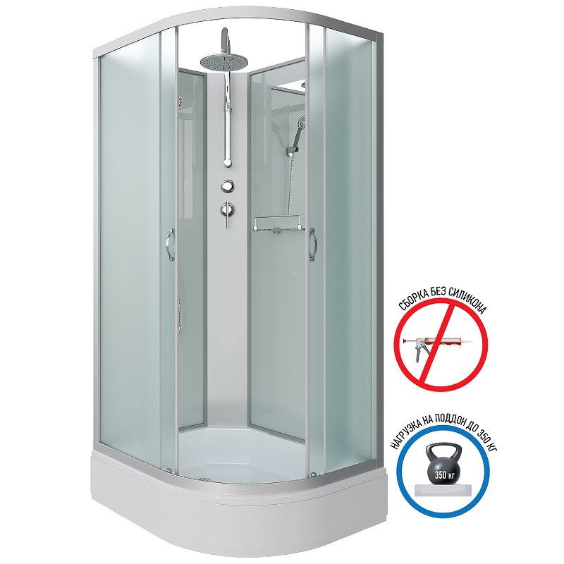 Душевая кабина Niagara Classic 130х90 L NG-33394-14LBKT