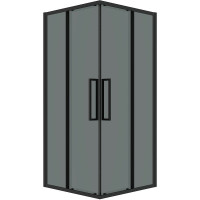 Душевой уголок Grossman Cosmo 90х90 300.K33.02.9090.21.10