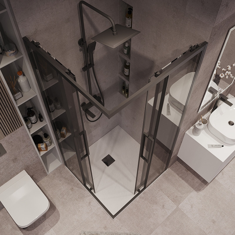 Душевой уголок Grossman Cosmo 90х90 300.K33.02.9090.21.10