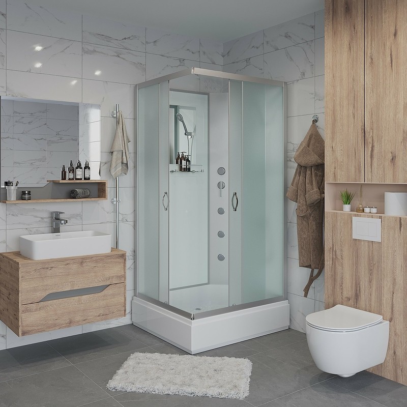 Душевая кабина Niagara Classic 100х80 NG-33084-14QBKG