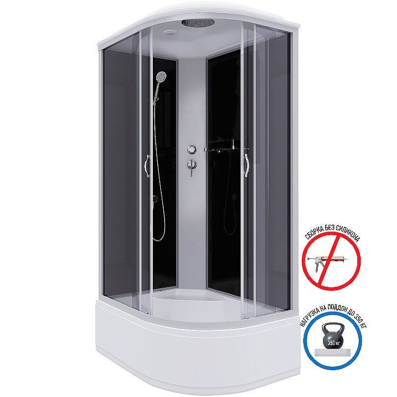 Душевая кабина Niagara Classic NG-2510-14L 120x80