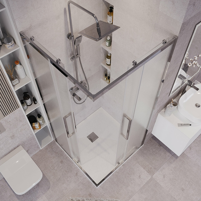 Душевой уголок Grossman Cosmo 80х80 300.K33.02.8080.10.02