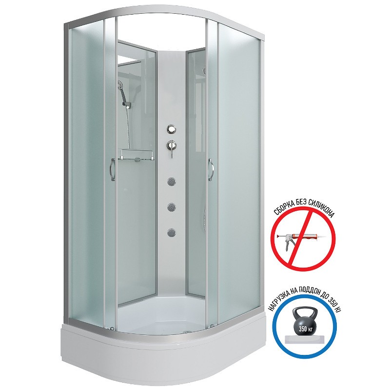 Душевая кабина Niagara Classic 110х90 R NG-33194-14RBKG