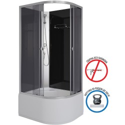 Душевая кабина Niagara Eco 90x80 L E90/80/40L/TN/BK