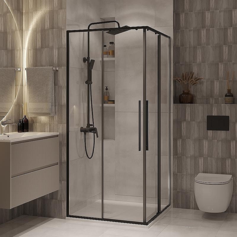 Душевой уголок Niagara Nova 100х100 NG-6824-34BLACK
