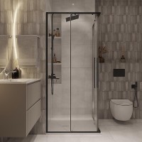 Душевой уголок Niagara Nova 100х100 NG-6824-34BLACK