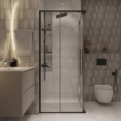 Душевой уголок Niagara Nova 100х100 NG-6824-34BLACK