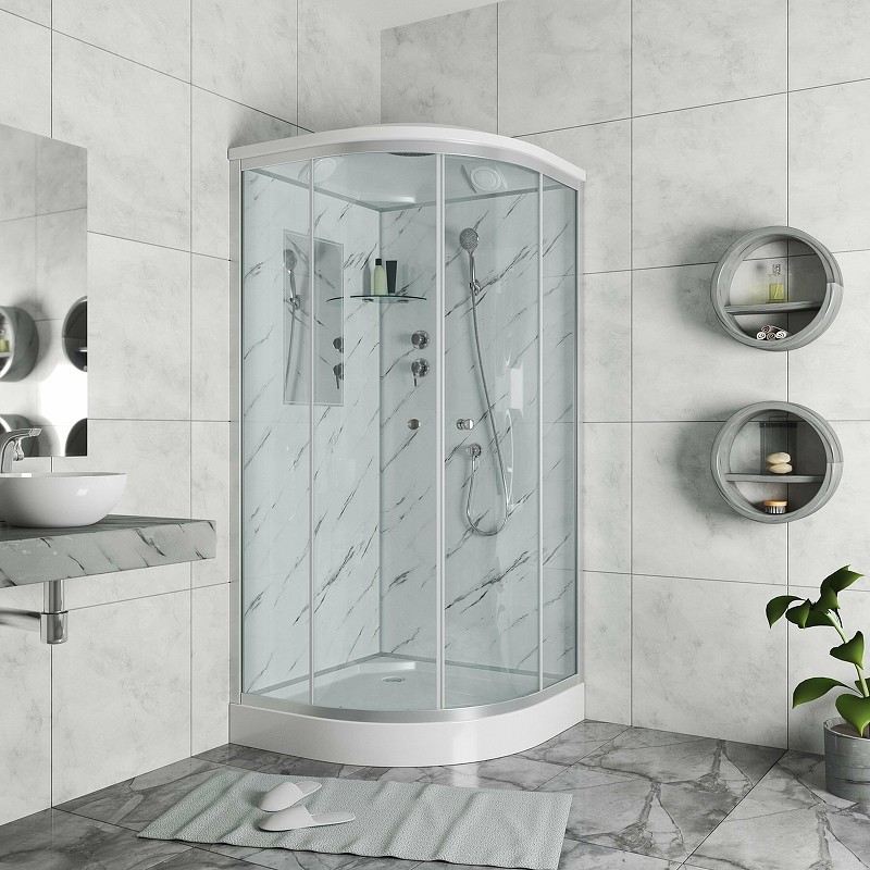 Душевая кабина Niagara Luxe 90x90 NG-7701M