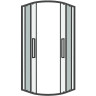 Душевой уголок Grossman Cosmo 90х90 301.K33.02.9090.42.00