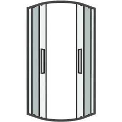 Душевой уголок Grossman Cosmo 90х90 301.K33.02.9090.42.00