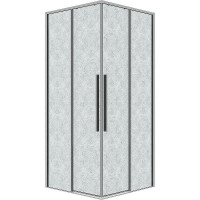 Душевой уголок Grossman Galaxy 90х90 300.K33.01.9090.10.02