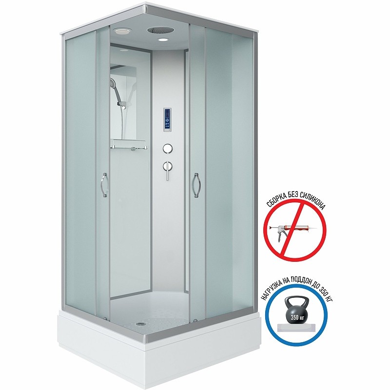Душевая кабина Niagara Classic 100х80 NG-33084-14QP
