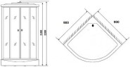 Душевая кабина Niagara Ultra 90x90 NG-1901-01