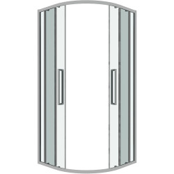 Душевой уголок Grossman Cosmo 80х80 301.K33.02.8080.10.00