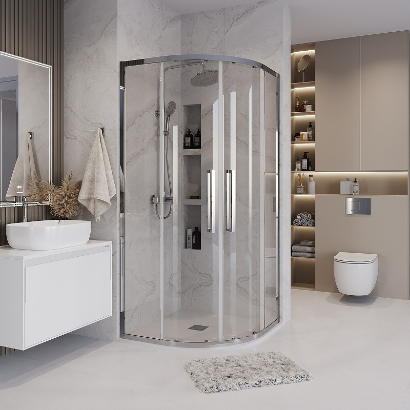 Душевой уголок Grossman Cosmo 80х80 301.K33.02.8080.10.00