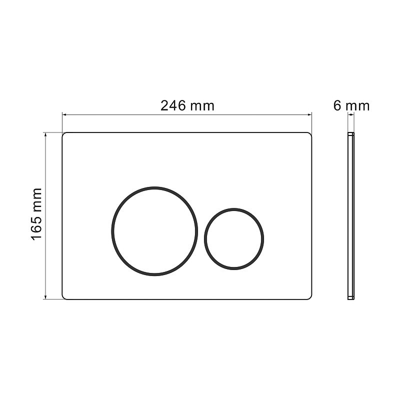 Комплект унитаза с инсталляцией Grossman Style 97.4455BMSQ.05.21M