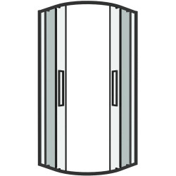 Душевой уголок Grossman Cosmo 80х80 301.K33.02.8080.21.00