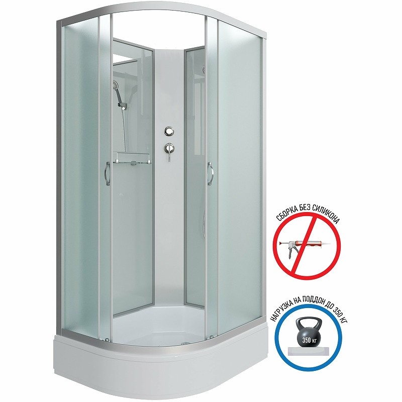 Душевая кабина Niagara Classic 120х90 R NG-33294-14RBK