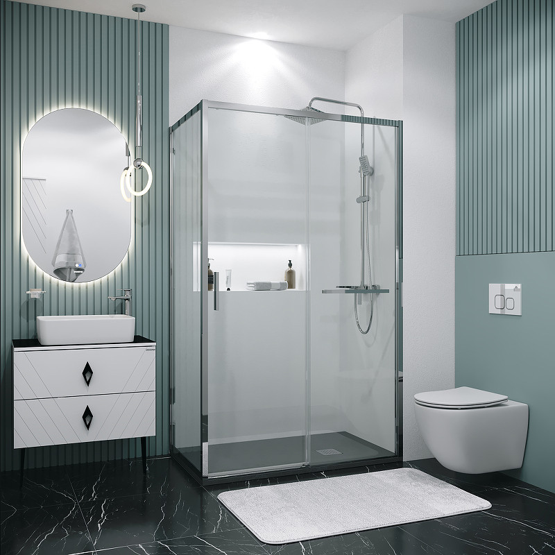 Душевой уголок Grossman Style 130х80 120.K33.05.1380.10.00