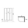 Душевая кабина Niagara Classic 120х90 R NG-33294-14RBKG