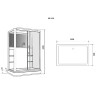 Душевая кабина Grossman 135x90 GR128L