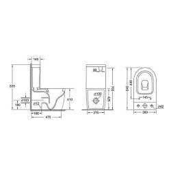 Унитаз-компакт Grossman Торнадо GR-4494SQ