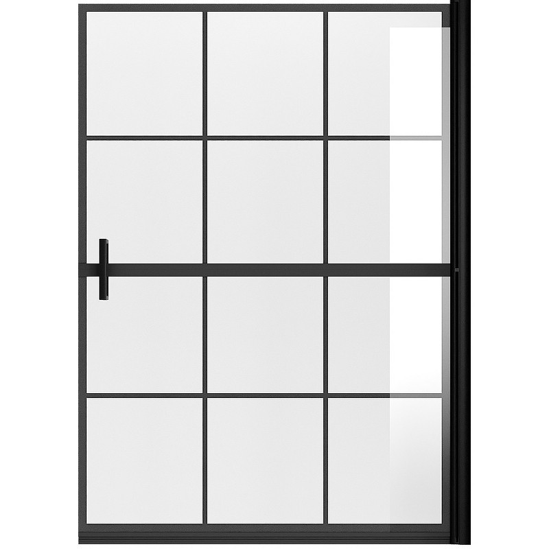 Шторка на ванну Niagara Nova 100х140 NG-08-10BLACK