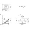 Унитаз Ambassador Benefit 203T20001R подвесной