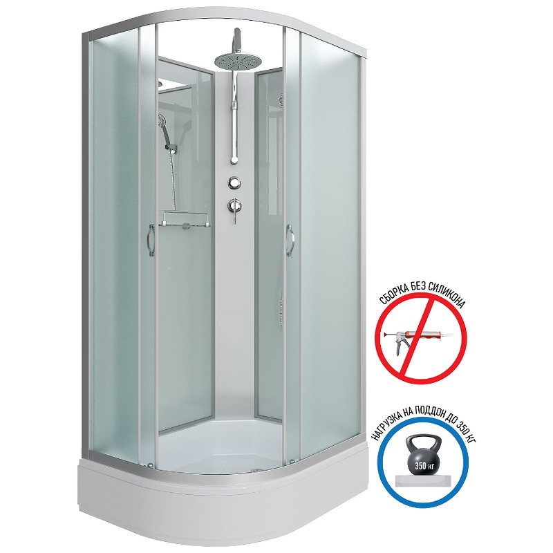 Душевая кабина Niagara Classic 130х90 R NG-33394-14RBKT