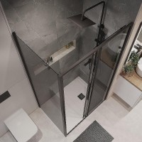 Душевой уголок Niagara Nova 140х100 NG-85-14TB-TB100-34