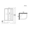 Душевая кабина Niagara Ultra 120x80 L NG-310-01L