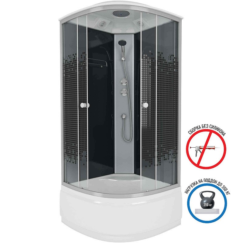 Душевая кабина Niagara Eco 100х100 NG-7509-14