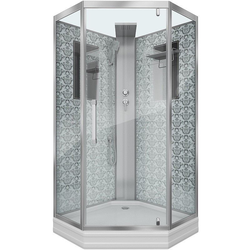 Душевая кабина Niagara Luxe NG-7717WBK 100x100