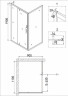 Душевой уголок Niagara Nova 110х90 NG-43-11AG-A90G