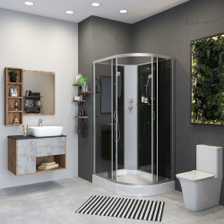 Душевая кабина Niagara Classic 120х80 L NG-3512-14LBK