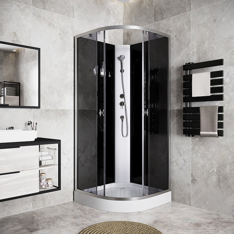 Душевая кабина Niagara Eco 90x90 E90/13/TN/BK